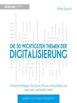 cover image of Die 50 wichtigsten Themen der Digitalisierung
